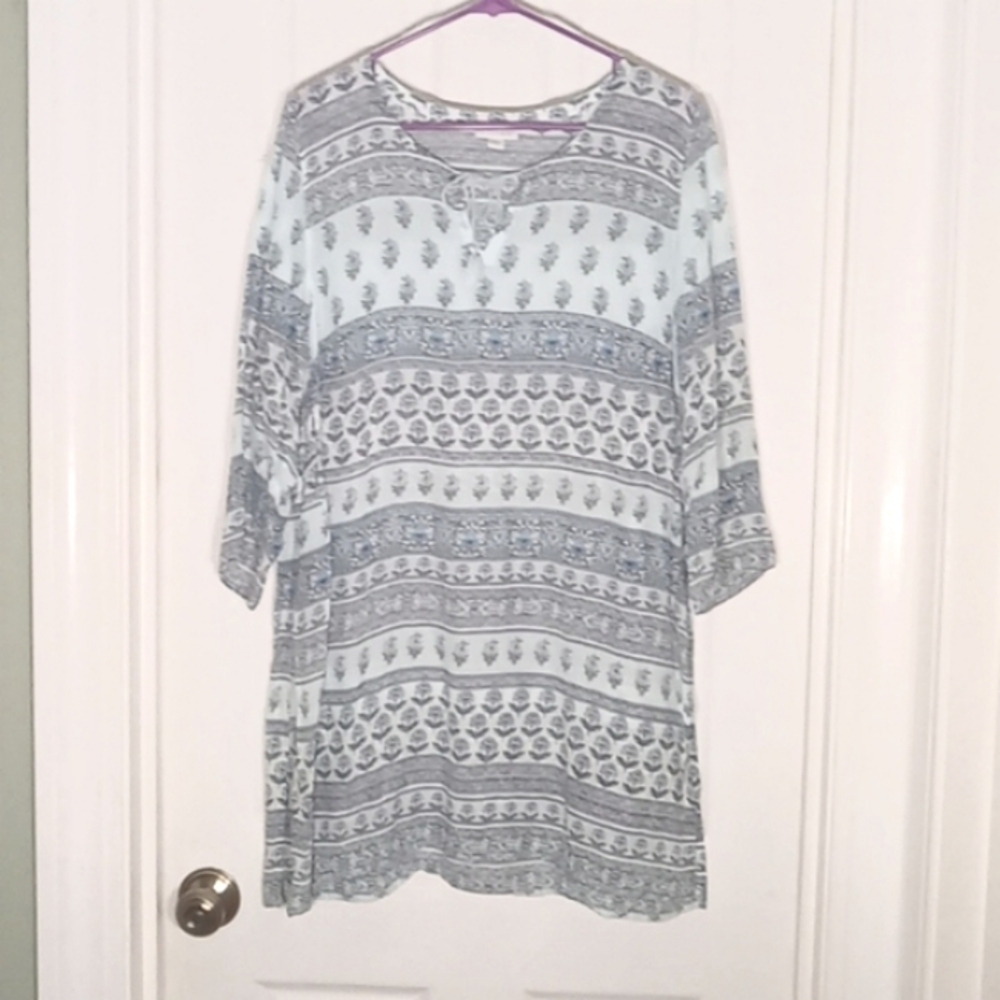 J. Jill swim coverup Large Petite